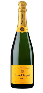 Bottle of Veuve Clicquot Champagne
